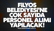 Filyos Belediyesi'ne Çok Sayıda Personel Alımı Yapılacak!