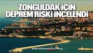 Zonguldak için deprem riski incelendi