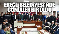 KDZ. EREĞLİ BELEDİYESİ’NDE GÖNÜLLER BİR OLDU