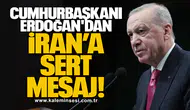 ERDOĞAN'DAN DÜŞÜRÜLEN FÜZEYLE İLGİLİ İLK AÇIKLAMA