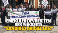 EMEKLİLER DEVREK’TEN SES YÜKSELTTİ: “SANDIKTA GÖRÜŞECEĞİZ”