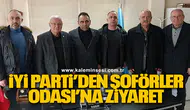 İYİ Parti’den Şoförler Odası’na Ziyaret: “Esnaf Zor Günler Geçiriyor”
