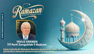 Yavuz Erkmen Ramazan bayramını kutladı