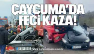 Çaycuma Yolunda Trafik Kazası: Polis memuru ağır yaralandı