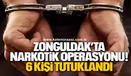 Zonguldak’ta Narkotik Operasyon! 12 Şüpheli Yakalandı, 6’sı Tutuklandı