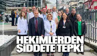 Zonguldak’ta Hekimlerden Şiddete Tepki