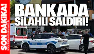 VAKIFBANK ŞUBESİNDE SİLAHLI PANİK! HAVAYA ATEŞ AÇAN ŞÜPHELİ GÖZALTINDA
