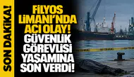 Filyos Limanı’nda Acı Olay:  Güvenlik Görevlisi Yaşamına son verdi!