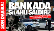 VAKIFBANK ŞUBESİNDE SİLAHLI PANİK! HAVAYA ATEŞ AÇAN ŞÜPHELİ GÖZALTINDA