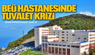 HASTALAR TEPKİLİ: “TUVALETLER 16.30’DA KAPANIYOR, MAĞDUR OLUYORUZ”