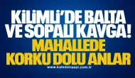 Kilimli’de Balta ve Sopalı Kavga: Mahallede Korku Dolu Anlar