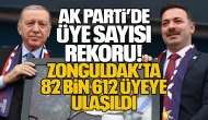 AK Parti’de Üye Sayısı Rekoru: Zonguldak’ta 82 Bin 612 Üyeye Ulaşıldı
