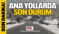 Zonguldak’ta kar yağışı sonrası ana yollarda son durum