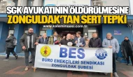 SGK Avukatının Öldürülmesine Zonguldak’tan Sert Tepki