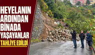 Ereğli’de Heyelan Paniği! 3 Katlı Bina Tahliye Edildi