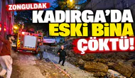 BİNA ÇÖKTÜ, ENKAZDA KALANLAR VAR