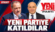 İKİ BELEDİYE BAŞKANI YENİ PARTİ'DE