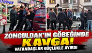 Zonguldak’ın Göbeğinde Kavga! Vatandaşlar Güçlükle Ayırdı