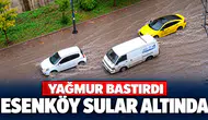 Zonguldak’ta Sağanak Hayatı Felç Etti! Araçlar Yollarda Mahsur Kaldı