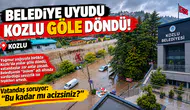 BELEDİYE UYUDU, MAZGAL KAPANDI SULAR ALTINDA KALDI
