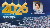 Reyhan Çıtak yeni yılı kutladı