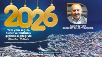 Vedat Öztürk yeni yılı kutladı