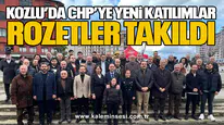 Kozlu’da CHP’ye Yeni Katılımlar: Rozetler Takıldı