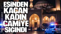 Eşinden Kaçan Kadın Camiye Sığındı
