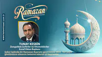 Tunay Keskin Ramazan bayramını kutladı