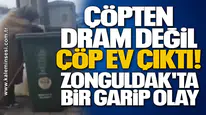 Çöpten dram değil çöp ev çıktı! Zonguldak'ta bir garip olay