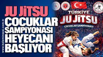 Ju Jitsu Çocuklar Şampiyonası Heyecanı Başlıyor