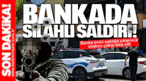 Bankada panik silahlar patladı!