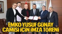 EMKO Yusuf Günay Camisi İçin İmza Töreni