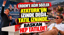 KORKMAZ'DAN ERDEM'E AĞIR SÖZLER