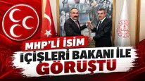 MHP'Lİ KORKMAZ BAKAN TEKİN İLE GÖRÜŞTÜ