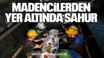 Madencilerden Yer Altında Sahur