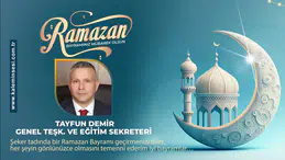 Tayfun Demir Ramazan bayramını kutladı