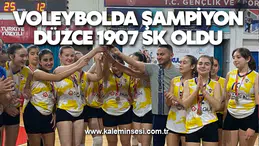 Şampiyon Düzce 1907 SK oldu