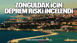 Zonguldak'ın için deprem riski incelendi
