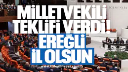 Milletvekili teklifi verdi: Ereğli il olsun