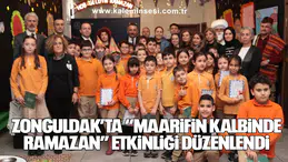 Zonguldak’ta “Maarifin Kalbinde Ramazan” etkinliği düzenlendi