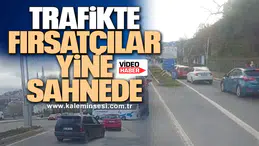 Trafikte fırsatçılar yine sahnede
