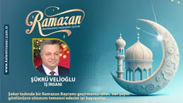 Şükrü Velioğlu Ramazan bayramını kutladı