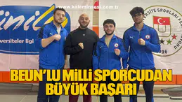 BEUN’lu Milli Sporcu İsmail Hacı Bekar’dan Türkiye Şampiyonası’nda Büyük Başarı