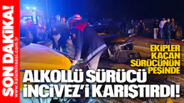 Alkollü Sürücü İncivez’i karıştırdı!