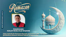 Özgür Kuru Ramazan bayramını kutladı