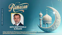 Batu Müftüoğlu Ramazan bayramını kutladı
