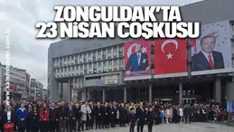 Zonguldak’ta 23 Nisan coşkusu
