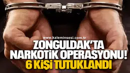 Zonguldak’ta Narkotik Operasyon! 12 Şüpheli Yakalandı, 6’sı Tutuklandı