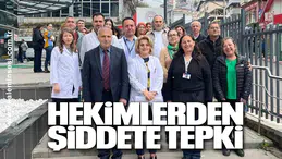 Zonguldak’ta Hekimlerden Şiddete Tepki
